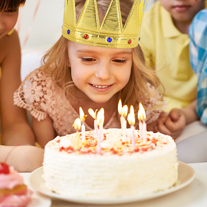 45 Pezzi Cappellini Per Feste Compleanno, Carta Cappelli Corona Per Bambini Cappello Con Cono - Foto 6