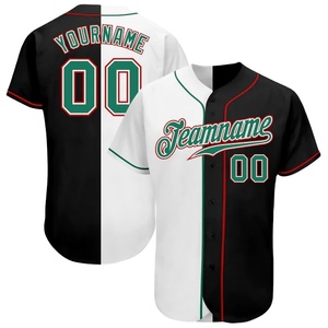 Camisetas de equipo de béisbol de sublimación de botón completo de malla de alta calidad personalizadas - Product Image 5
