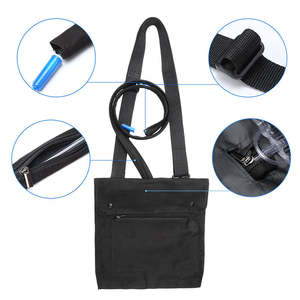 ที่ใส่ถุงเก็บปัสสาวะแบบแฮนด์ฟรี พร้อมซิปกันรั่ว สายสะพายไหล่ปรับได้ และปลอกท่อสำหรับผู้ป่วยที่ใช้สายสวนปัสสาวะ - Product Image 5