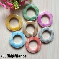 Vente directe usine : Accessoires de rideaux Ring City, Rideau à anneau silencieux, lavable en machine, ne décolore pas, Rideau à anneau romain, Design moderne et simple