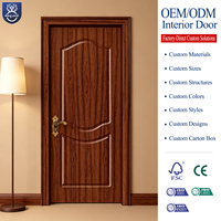 Puertas Corredizas de MDF Resistentes al Viento para Baño y Dormitorio con Vidrio, Estilo Asiático, Puerta Interior