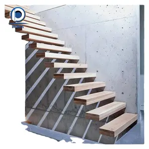 Изогнутая Роскошная алюминиевая лестница, новый дизайн