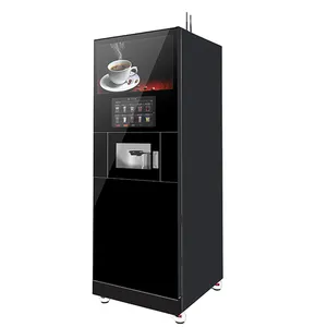 fresh ground coffee freshly brewed coffee vending machine vending machine's cafe smart screen Coffee Tea Vending Machine