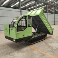 Leistungs starker 4x4 Elektro kipper mit 5 Tonnen Mini-Kompaktlader-Frontlader-Getriebe als Kern komponente