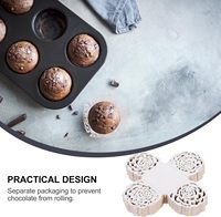 Vasos de caramelo multicolores, envoltorios de papel para Chocolate, Mini tazas para hornear, envoltorios de trufas, revestimientos, tazas de trufa para Chocolate, caramelo, azúcar