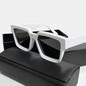 Gafas de Sol Cuadradas de Diseño de Lujo con Logotipo Personalizado, Gafas de Sol Clásicas Retro para Mujer, Gafas de Sol para Hombre 2023 - Product Image 4