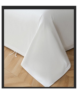Vente en gros d'ensemble de housse de <span class=keywords><strong>couette</strong></span> en coton quatre pièces hôtel cinq étoiles blanc pour King/Queen imprimé maison équipée - Product Image 6