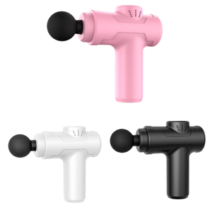 Mini <span class=keywords><strong>Pistola</strong></span> <span class=keywords><strong>de</strong></span> <span class=keywords><strong>Masaje</strong></span> Muscular Fascial con Batería Recargable, 4 Cabezales Intercambiables, Control <span class=keywords><strong>de</strong></span> 6 Velocidades para Uso en Todo el Cuerpo - Product Image 1