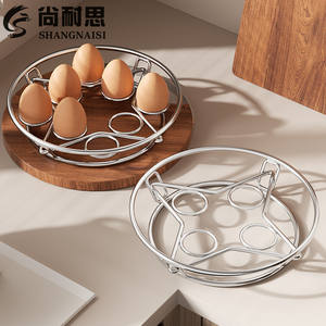 Rejilla de vapor de acero inoxidable, rejilla multifuncional engrosada para huevos, rejilla de aislamiento térmico para cocinar arroz al vapor, fabricada en Chaozhou - Product Image 3