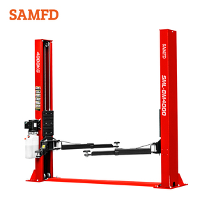 SAMFD Pont élévateur hydraulique mobile à 2 colonnes pour voitures, certifié CE, livraison rapide, équipement d'atelier portuaire - Product Image 1