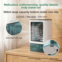 Nuevo Mini Enfriador de Aire Doméstico, Ventilador USB de 3 Velocidades para Oficina, Refrigeración y Humidificación, Ventilador Portátil
