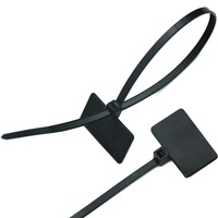 Label Tag Kabel Ties Nylon Berkualitas Tinggi, Tahan Panas, Tahan Lama, dan Mengunci Sendiri 2.5mm X 100mm Bersertifikasi CE ROHS REACH untuk Kelistrikan