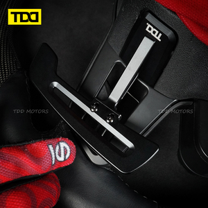 แป้นเปลี่ยนเกียร์คาร์บอนไฟเบอร์แม่เหล็ก TDD สำหรับรถปอร์เช่ 718 เคย์แมน gt4 991 พานาเมร่า 971 911 997 - Product Image 3