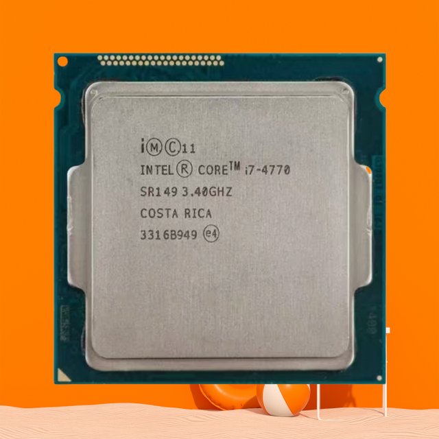 Used for Intel Quad-Core I7- 4770 3.4GHz Processor Socket LGA-1150 CPU for Desktop Application
