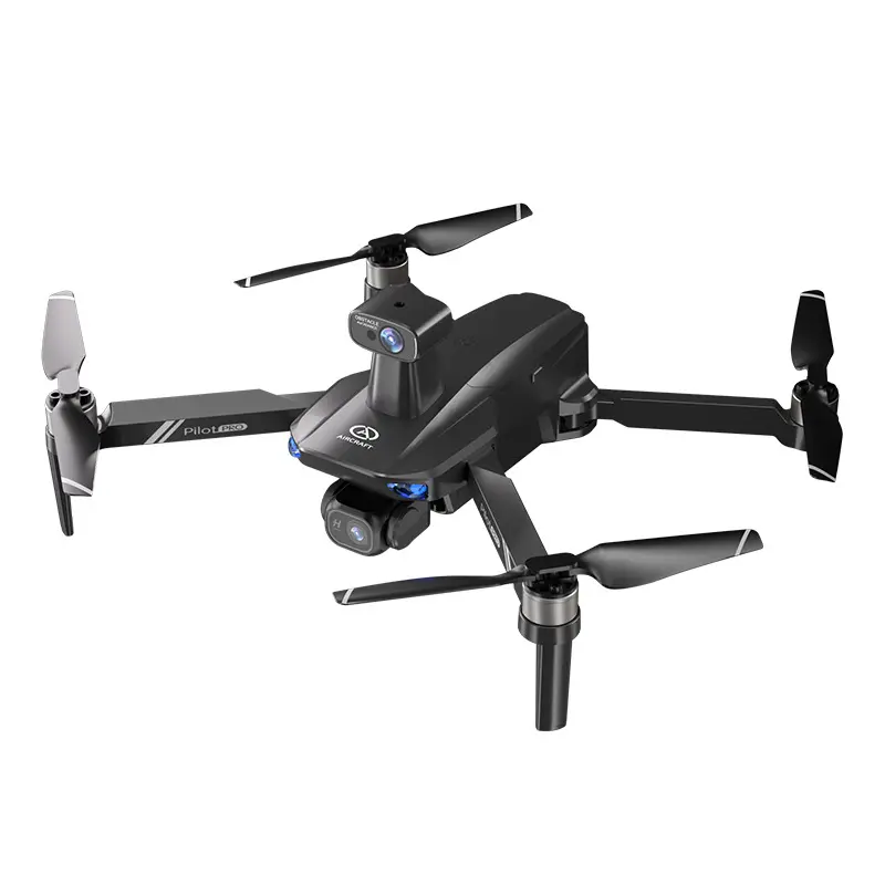 servo drone optical flow GPS positioning high-definition aerial photography of four axis aircraft model