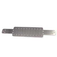 Fabrication sur mesure de tôles métalliques, kit de profilés de plaques plates perforées et estampées pour l'assemblage de plusieurs équipements