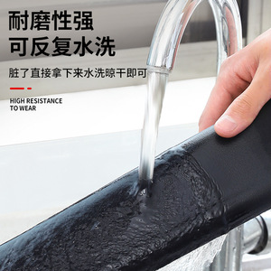 Bande d'étanchéité de porte en mousse insonorisante, joint de bas de porte imperméable, coupe-vent, anti-insectes, épaissie, double face - Product Image 1