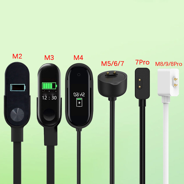 USB Magnetic Charger for Xiaomi Mi Band 9 8 7 Pro 6 5 4 3 2 USB Type C Charging Cable for Redmi Watch 2 Lite 3 4 5 Charger Cord