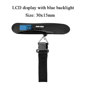 लोकप्रिय इलेक्ट्रॉनिक पोर्टेबल डिजिटल 50 किलोग्राम यात्रा सामान वजन - Product Image 4