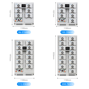 Sunwave điện áp cao Pin lưu trữ rept 6000 chu kỳ sâu 100kwh 200kwh 215kwh Rack gắn pin <span class=keywords><strong>Lithium</strong></span> Ion tủ - Product Image 4