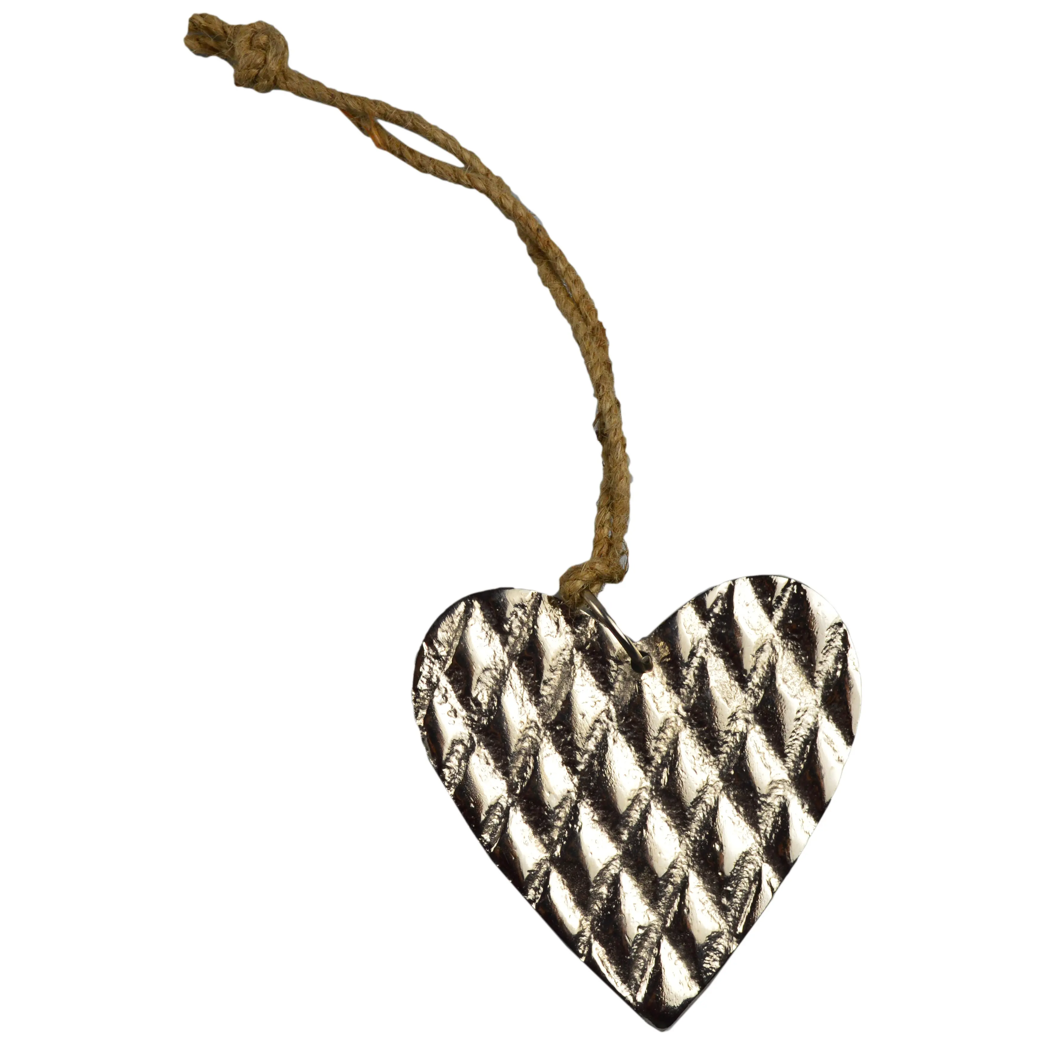 Metal Heart Design Hanging Ornament For Home Decoration