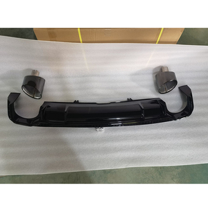 Gran oferta, Kit de carrocería de coche, actualización de línea S y versión Normal, difusor de parachoques trasero con tubo de escape para <span class=keywords><strong>Audi</strong></span> A5 S5 B9 a <span class=keywords><strong>RS5</strong></span> 2017-2019 - Product Image 2