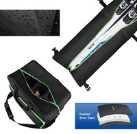 Sac de rangement pour chaussures de ski imperméable personnalisé en usine, sac de ski à longueur réglable, sac de ski rembourré