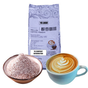 Poudre de café instantané Cappuccino en vrac, lyophilisée, emballage en gros pour arôme de café en poudre - Product Image 3