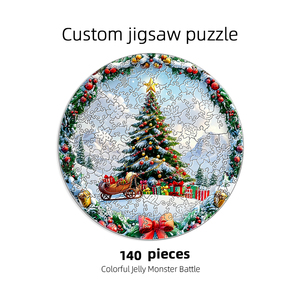 Puzzle da 140 Pezzi Cielo e Terra Giochi da Tavolo per Bambini Ragazzi Ragazze Puzzle Educativi per lo Sviluppo della Concentrazione - Product Image 2