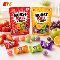 Healthy Assorted Fruit Flavored Fruit Jam Stuffed Sweets Sugar Free Sour Hard Candies