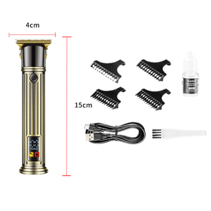 Rasoir à barbe professionnel salon de <span class=keywords><strong>coiffure</strong></span> toilettage <span class=keywords><strong>tondeuse</strong></span> à cheveux sans fil <span class=keywords><strong>coiffure</strong></span> conception sculpture métal hommes <span class=keywords><strong>tondeuse</strong></span> à cheveux sans fil - Product Image 5