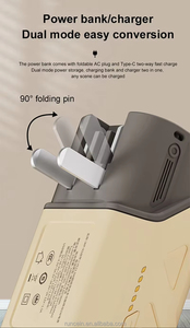 Runcein พวงกุญแจพาวเ<span class=keywords><strong>วอ</strong></span>ร์<span class=keywords><strong>แบ</strong></span>งค์สำหรับเดินทาง, พาวเ<span class=keywords><strong>วอ</strong></span>ร์<span class=keywords><strong>แบ</strong></span>งค์สำหรับเดินทางขนาด10000mAh PD 22.5W <span class=keywords><strong>ช</strong></span>าร์จ<span class=keywords><strong>เร็ว</strong></span>2 in 1 10000mAh สำหรับโทรศัพท์ทุกรุ่น - Product Image 6