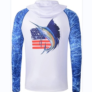 Camisa de Pesca para Invierno, Cortavientos, Cálida, Transpirable, Impermeable, con Capucha Ajustable - Product Image 1