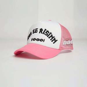 Gorras Trucker de Espuma de 5 Paneles al por Mayor, de Alta Calidad, con Logotipo Bordado Personalizado, para Ciclismo, Playa, 100% Poliéster, Unisex - Product Image 3