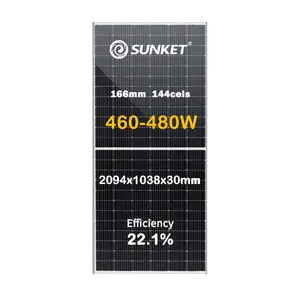 Sunket-parasol para parabrisas de coche, célula flotante flexible y plegable, perfil de aluminio para paneles solares de 100w, disponible en Europa