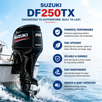 Moteur hors-bord Suzuki DF250TX 250 CV 4 temps EFI à arbre long pour bateaux de pêche, de loisirs et de travail – Puissance fiable Plus