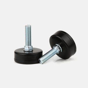 BOKE Heavy Duty 3/8 "-16*1" Heavy Duty vis pivotant en acier inoxydable patins réglables <span class=keywords><strong>pieds</strong></span> de nivellement - Product Image 3
