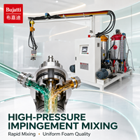 Machine de mousseage PU haute pression de précision pour accoudoirs auto-moulants