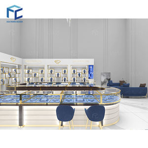 ที่ทันสมัยในสหรัฐอเมริกาที่จัดแสดงเครื่องประดับท้องถิ่นแบบแปลนตกแต่งภายในด้วยการตกแต่งเกาะเฟอร์นิเจอร์สำหรับร้านขายเครื่องประดับ - Product Image 4