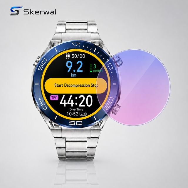 9H Anti Blue Light HD Clear Glass Film for Huawei Watch Ultimate 2 Ultimate Design Tempered Glass Screen Protector