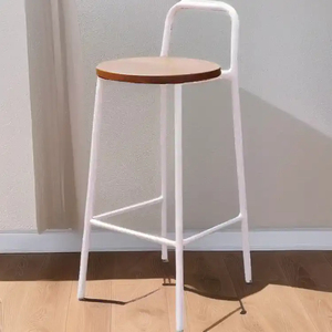 <span class=keywords><strong>Tabouret</strong></span> <span class=keywords><strong>de</strong></span> <span class=keywords><strong>bar</strong></span> <span class=keywords><strong>de</strong></span> luxe <span class=keywords><strong>scandinave</strong></span> - Chaise haute tendance avec dossier pour la maison <span class=keywords><strong>et</strong></span> le café - Product Image 5