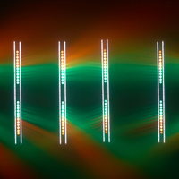 Rideau lumineux à 36 LED - Effets d'éclairage multiples, contrôle DMX512, idéal pour la scène, le DJ, la discothèque et la décoration de fête