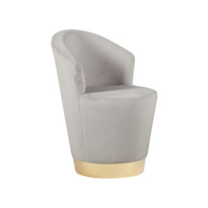 Pouf rond Offre Spéciale en gros moderne avec coussins en tissu de velours de loisirs chaise pour le salon - Product Image 2