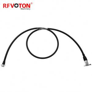 Rfvoton rf connector pigtail 7-16 din plug ke 1-5-8 untuk 1/2 Super fleksibel cable assembly - Product Image 6