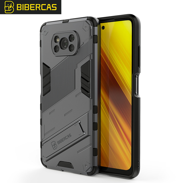 Cell Phone Cases for xiaomi POCO X3 NFC Plastic 2 in 1 Luxury Fashion Cool Stand Wholesale Original Mobile Phone case