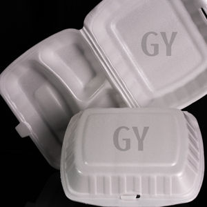 Boîtes alimentaires jetables en mousse, contenants alimentaires en mousse à usage unique, boîtes à emporter en mousse, emballages alimentaires jetables - Product Image 1