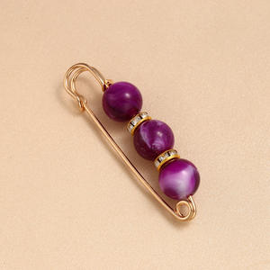 Outil de serrage de la taille pour femmes perle broche alliage boucle taille réducteur foulard voile fixation Cardigan vêtements broche fêtes mariages - Product Image 2