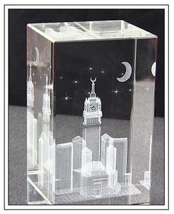 Eer Van Kristal Aanpassen Gebouw Decoratie Nieuw Ontwerp 3d Lasergravure Geschenken Glas Kristal Huisdecoratie Souvenirs Geschenken - Product Image 6