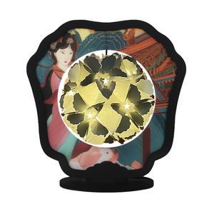 ไฟกระดาษศิลปะเทศกาลฉีซีจีนปี 2026 ไฟกลางคืนแบบ USB สินค้าใหม่มาแรงสำหรับตกแต่งบ้านและเป็นของขวัญประจำวัน - Product Image 3