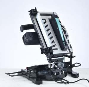 Sierra ingletadora compuesta portátil de 8 pulgadas, máquina de corte de aluminio, sierra circular para carpintería, herramientas eléctricas, máquina de corte 2 en 1 - Product Image 4